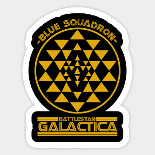 Blue Squadron Sticker